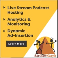 RedTech Newsletter, StreamGuys ad
